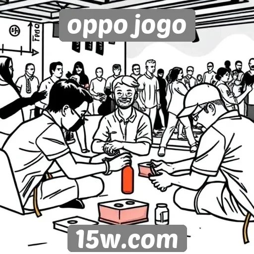 Comunidade ativa e interações no Oppo jogo